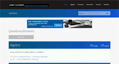 Desktop Screenshot of jabryacademy.com